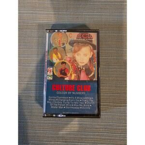 Culture Club Colour By Numbers Cassette Tape 1983 Virgin Records QET 39107